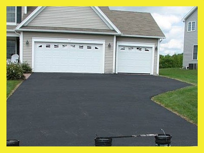 ASPHALT DRIVE WAY FINISHED